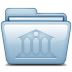 Library Blue Icon 72x72 png